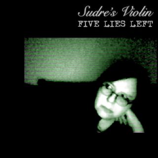 Green video-artifact image of a woman with her head leaned against a hand and looking to the side. Her face is lit as if by a screen.
